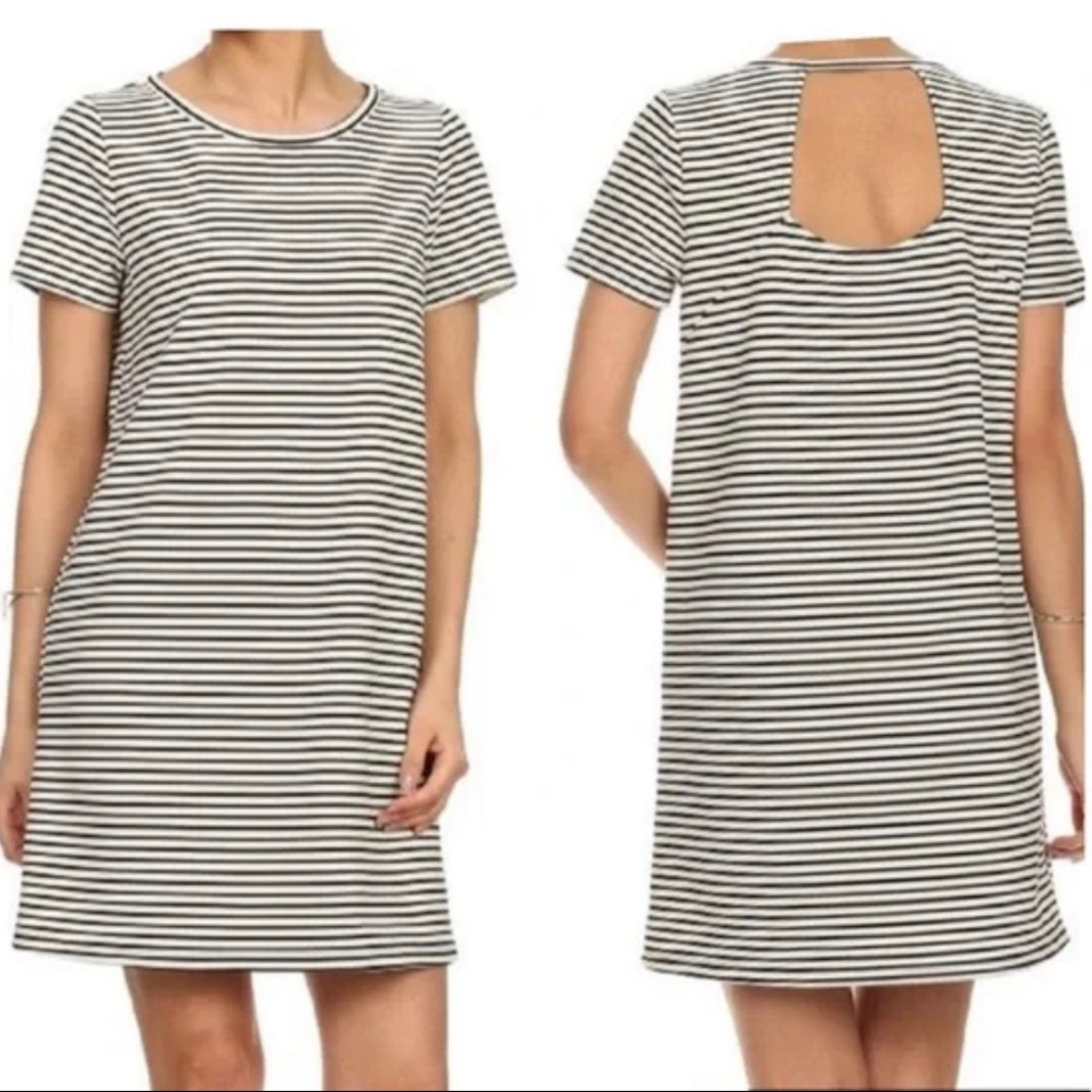Everly Striped Shift Dress